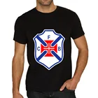 Лидер продаж, летняя новая футболка с принтом cf os belenenses, повседневный топ с рисунком, мужская хлопковая модная футболка с коротким рукавом на заказ