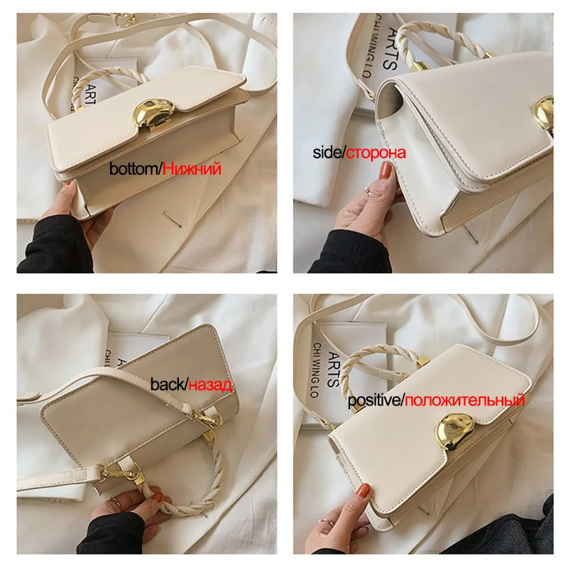 

Fashion PU Leather Crossbody Bags for Women 2021 Small Square Shoulder Bag Mobile Phone Coin Purse Bags Bolsa Sac A Main