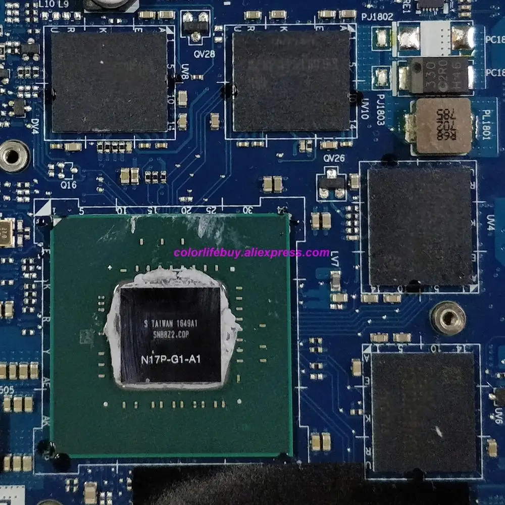 Подлинный PN: 5B20N00307 DY512 NM-B191 w i5-7300HQ CPU GTX1050 4G GPU материнская плата для ноутбука |