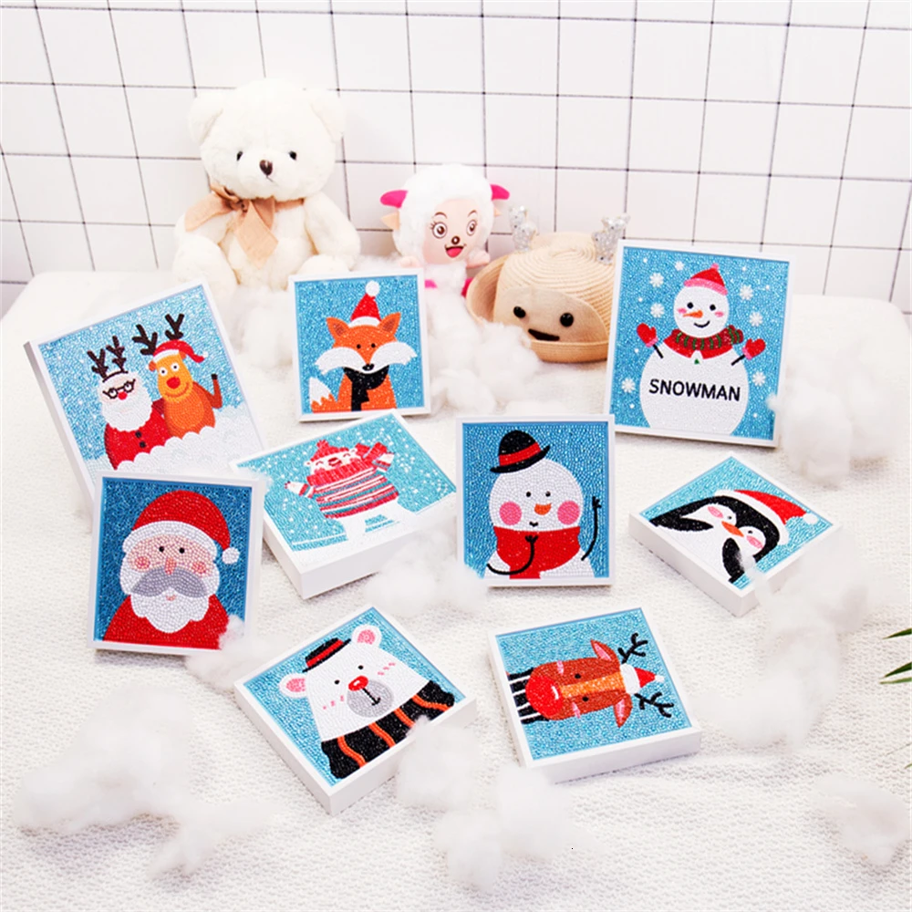 EverShine DIY Diamond Painting Special Shape Cartoon Christmas Embroidery Mosaic Santa Claus Handwork Wall Decoration | Дом и сад