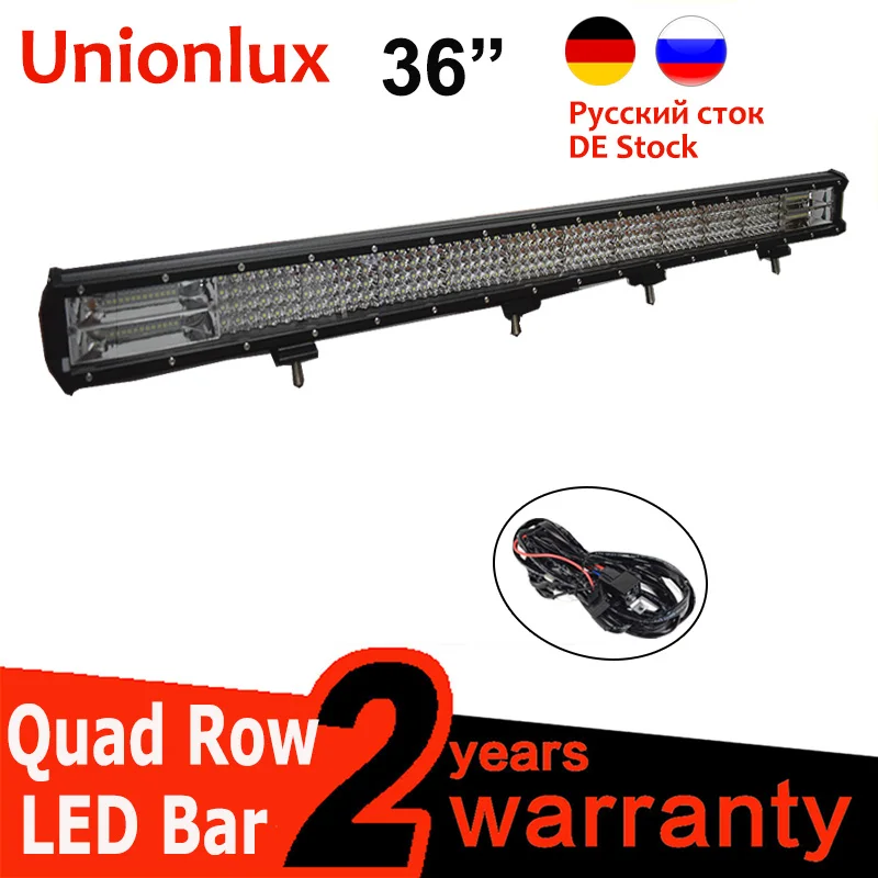 

Противотумансветильник фара, 36 дюймов, 4 ряда, 12 В, 24 В