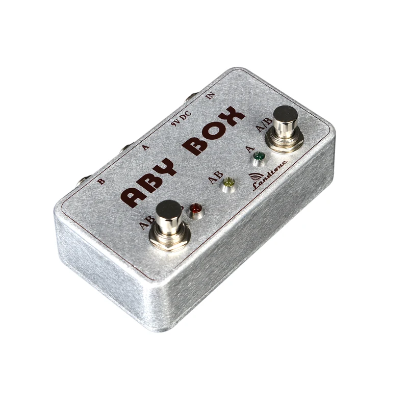 Interruptor de Pedal Feito à Mão Seletor de Pedal de Guitarra Combinado Caixa True Bypass Amp ab y –
