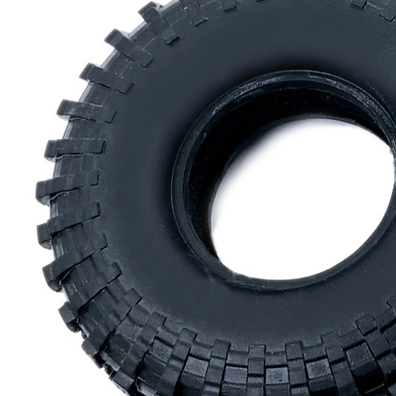 

FBIL-4PCS 114MM 1.9in Rubber Rocks Tyres Wheel Tires for 1/10 RC Rock Crawler Axial SCX10 90046 AXI03007 Traxxas TRX4 TF2 D90