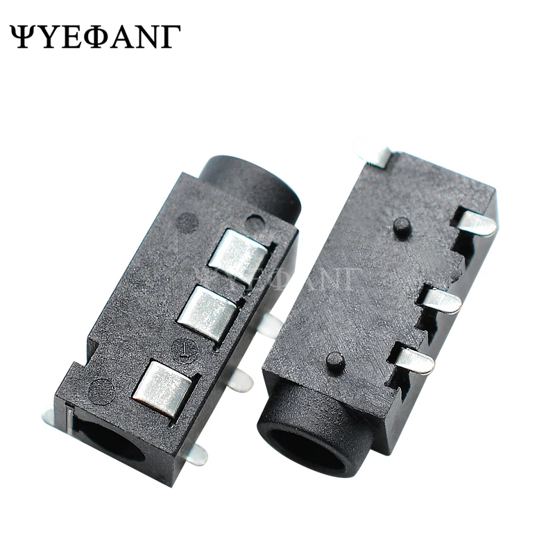 10 шт. Женский Разъем для наушников 3 5 мм|Соединители| |