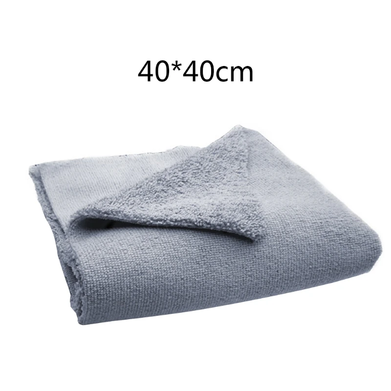 

40X40CM 380GSM Premium Microfiber Car Detailing Towel Ultra Soft Edgeless Towel
