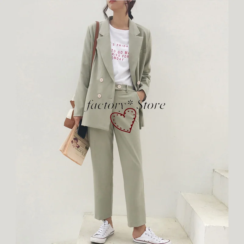 Женские Брючные костюмы офисная одежда женские комплекты офисные для женщин