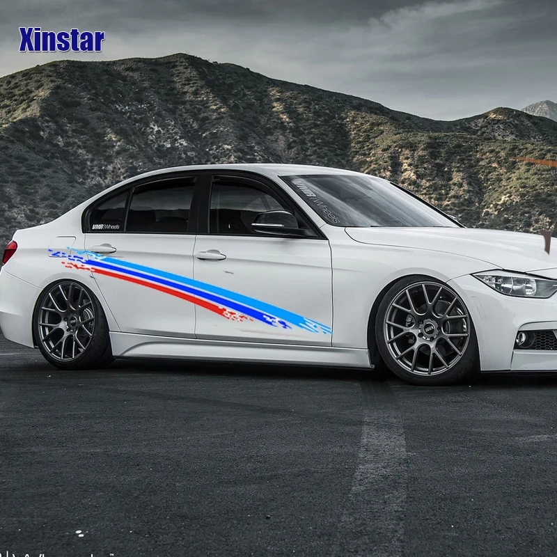 

Наклейка на боковую ленту для BMW E38 E39 E46 E60 E61 E64 E70 E71 E85 E87 E90 E83 F10 F20 F21 F30 E30 E36, 1 комплект