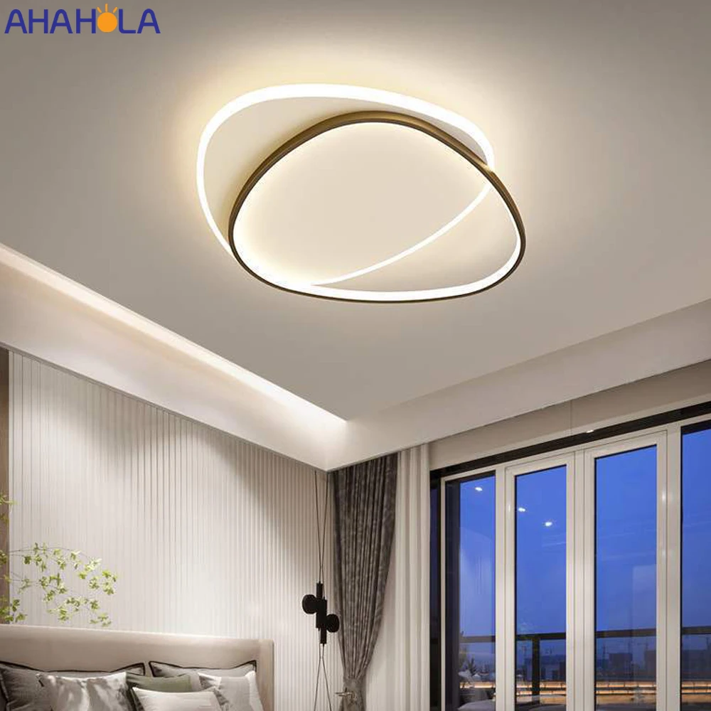 

Современные светодиодные потолочные лампы для спальни гостиной комнатное освещение потолочные лампы для украшения дома люминесцентные лю...