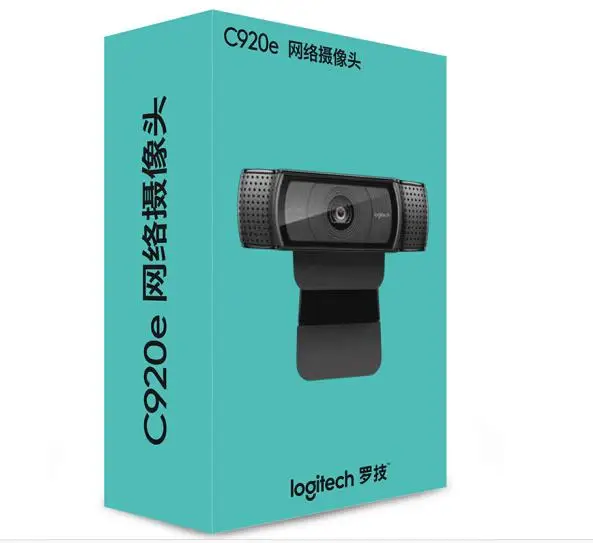 Новая HD веб камера Logitech C920e Широкоформатная для видеозвонков и записи 1080p