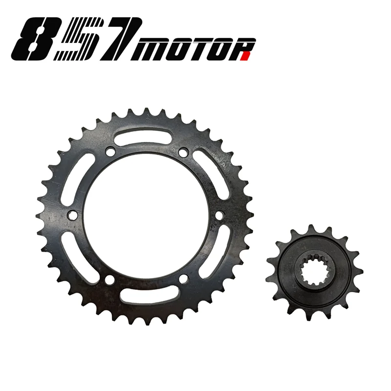

Передние и задние звездочки зубчатое колесо комплект для HONDA VFR400 RVF400 NC30 VFR RVF аксессуары для мотоциклов