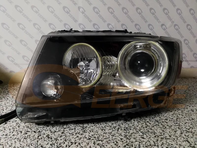 Отличный COB комплект светодиодов глаза ангела halo кольца ультра яркие для JEEP GRAND