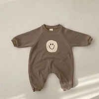 2021 new autumn newborn baby romper jumpsuit cotton toddler children clothes infant long sleeve cartoon playsuit one piece
