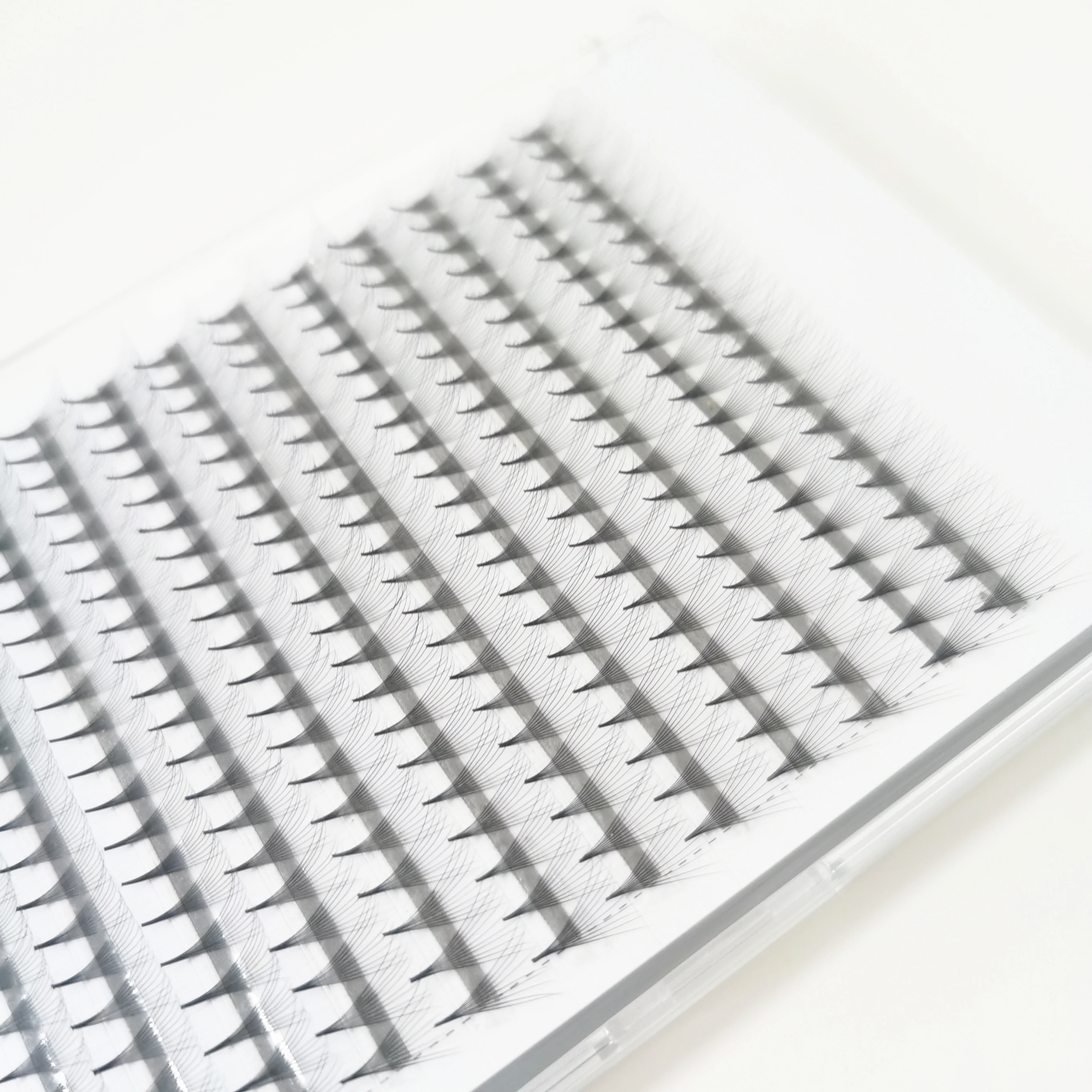 Seashine Point Narrow Stem Premade Volume Fans Lash 10D/12D Slim Thin Pointy Base Russian Volume Fans Lash Eyelashe Extension