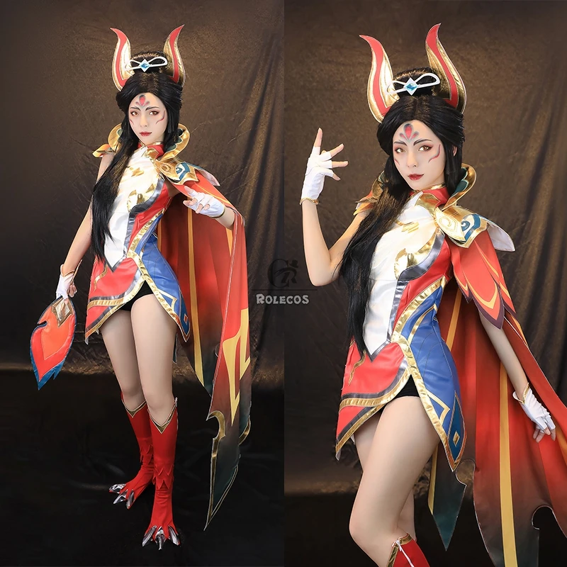 Косплей-костюм ROLECOS с накидкой для женщин одежда Хэллоуина Хэллоуин |