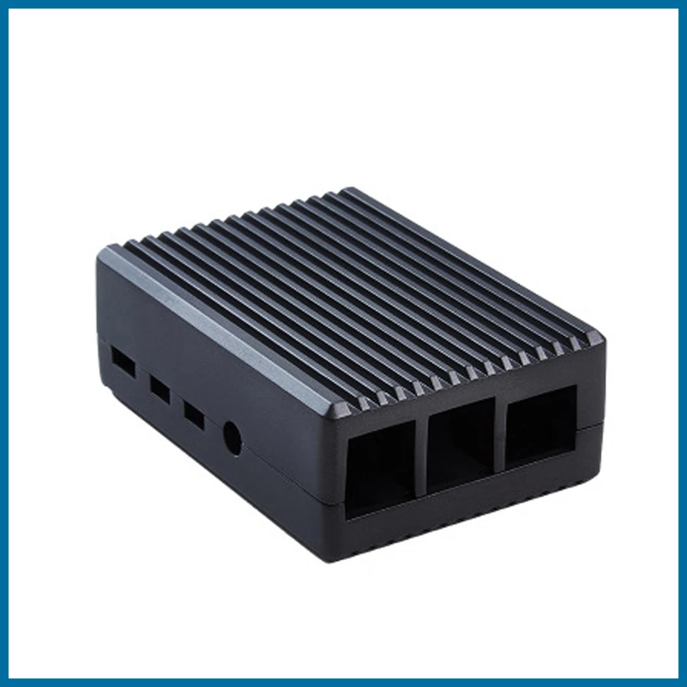

Чехол S ROBOT Raspberry Pi 4 Model B из алюминиевого сплава/корпус с пассивным охлаждением, металлический корпус, теплоотвод для Pi 4B RPI183