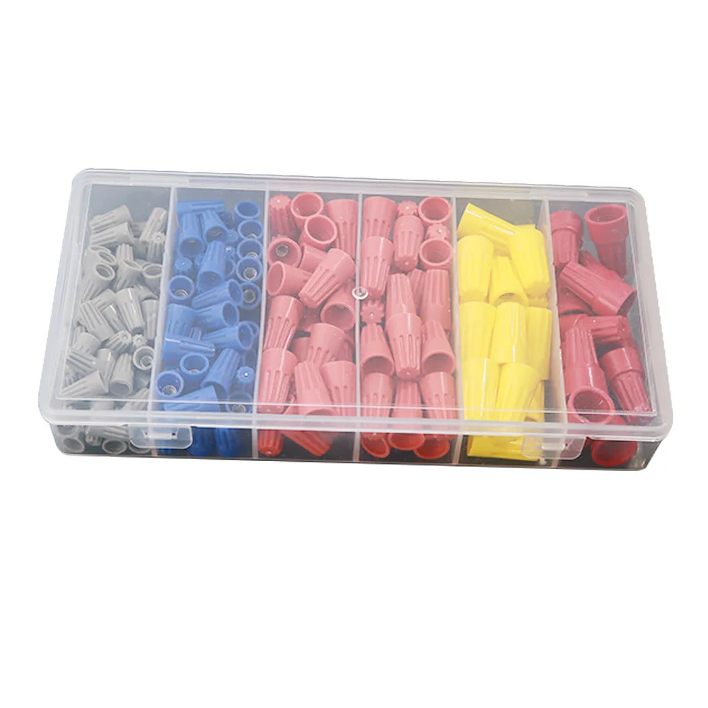 158 шт. освещение дома витой на многоразовые линии давления пластиковые винтовые