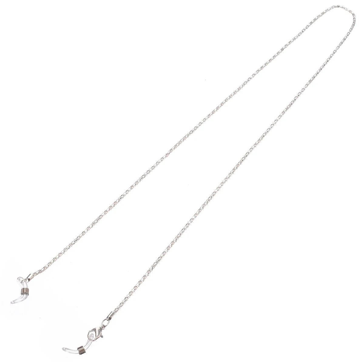 Silver Модные цепочки для очков, металлическая цепочка для очков, очки для чтения - Цвет: Silver