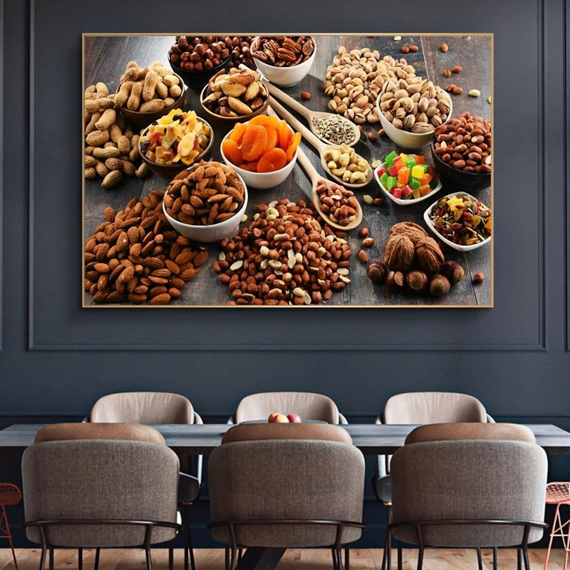 Кухня тема холст искусство настенные картины для кухни декор комнаты хлеб молоко