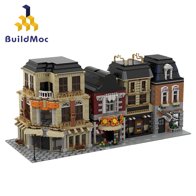 

BuildMOC 6544PCS Roman Colosseum Landmark Building Series Castle Model Building Block Compatible Boy Gift Toy