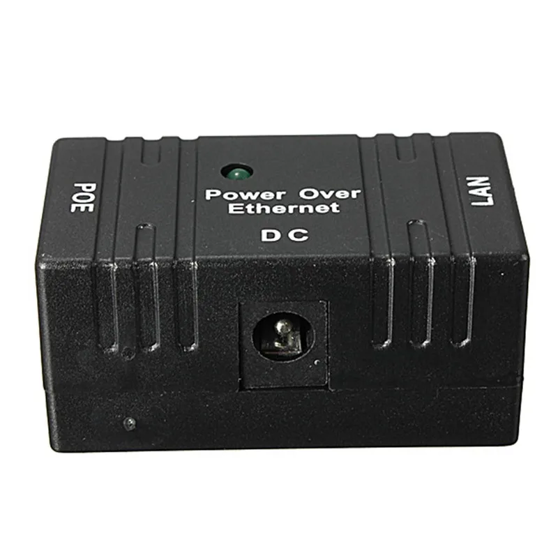 

Pripaso For IP Camera LAN Network Passive PoE Injector Splitter over Ethernet Adapter Ethernet Data Rate 10/100 Mbp