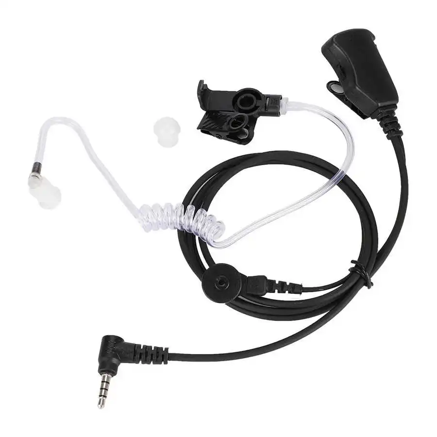 Гарнитура громкой связи акустический трубчатый наушник и микрофон для радио