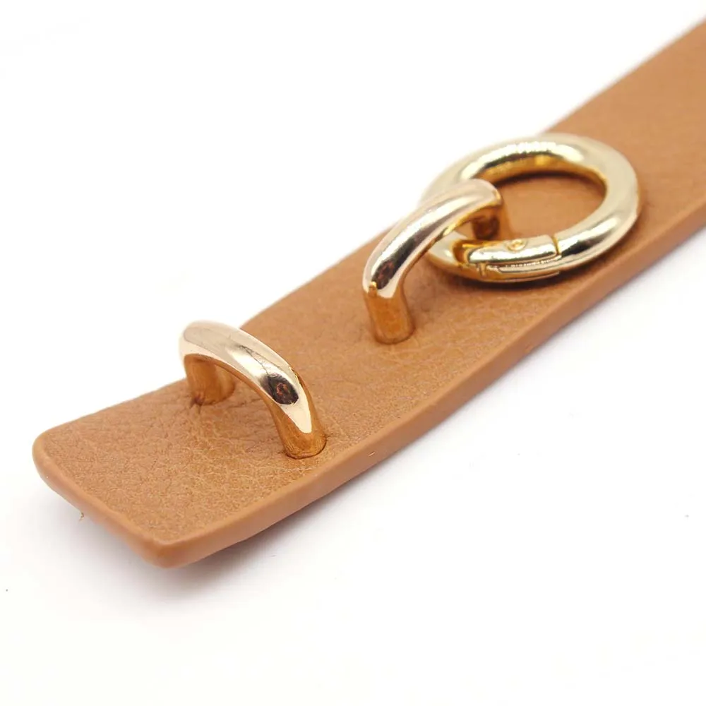 2021 женский браслет модный кожаный в стиле панк регулируемые браслеты для женщин