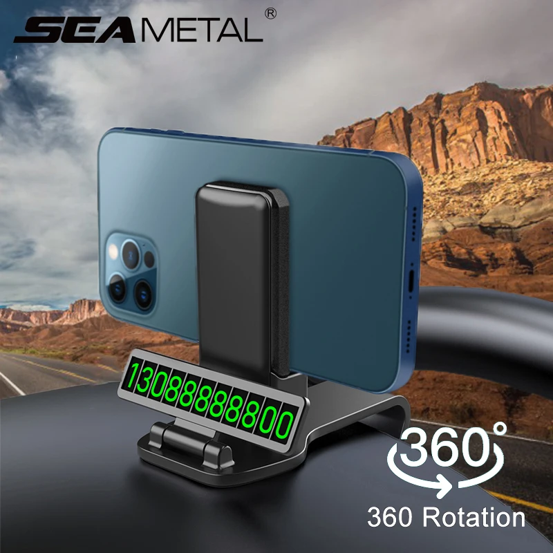 

Магнитный держатель для приборной панели с возможностью вращения под несколькими углами