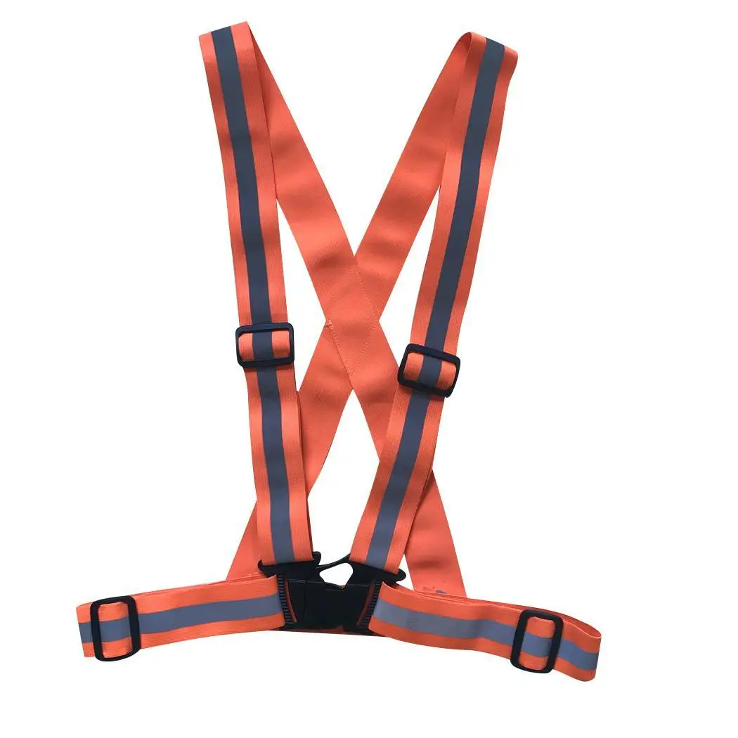 Ночная езда на велосипеде Бег безопасность отражающая полоса Пряжка ремень