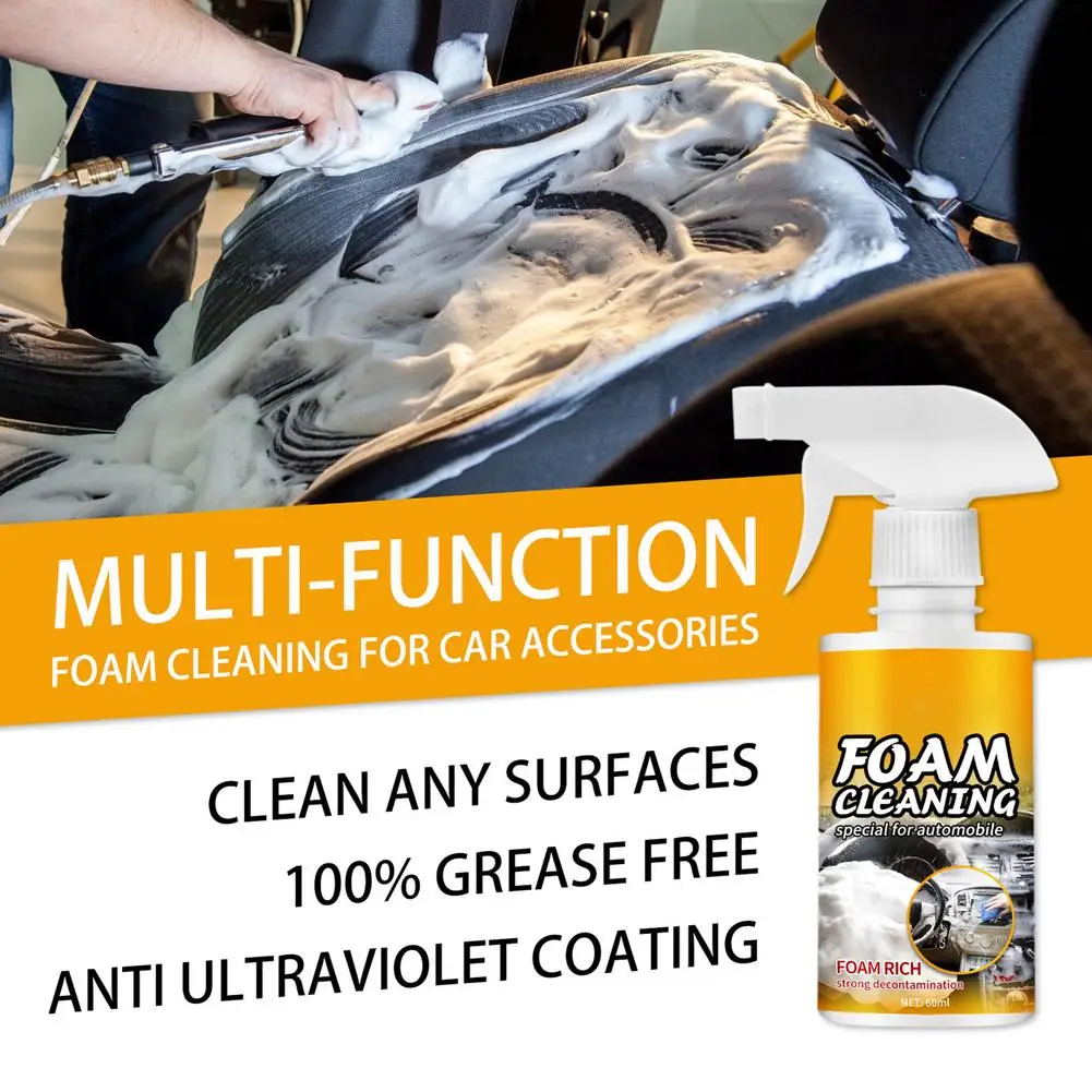 

Multi-functional Foam Cleaner No Flushing Grease-free Cleaner