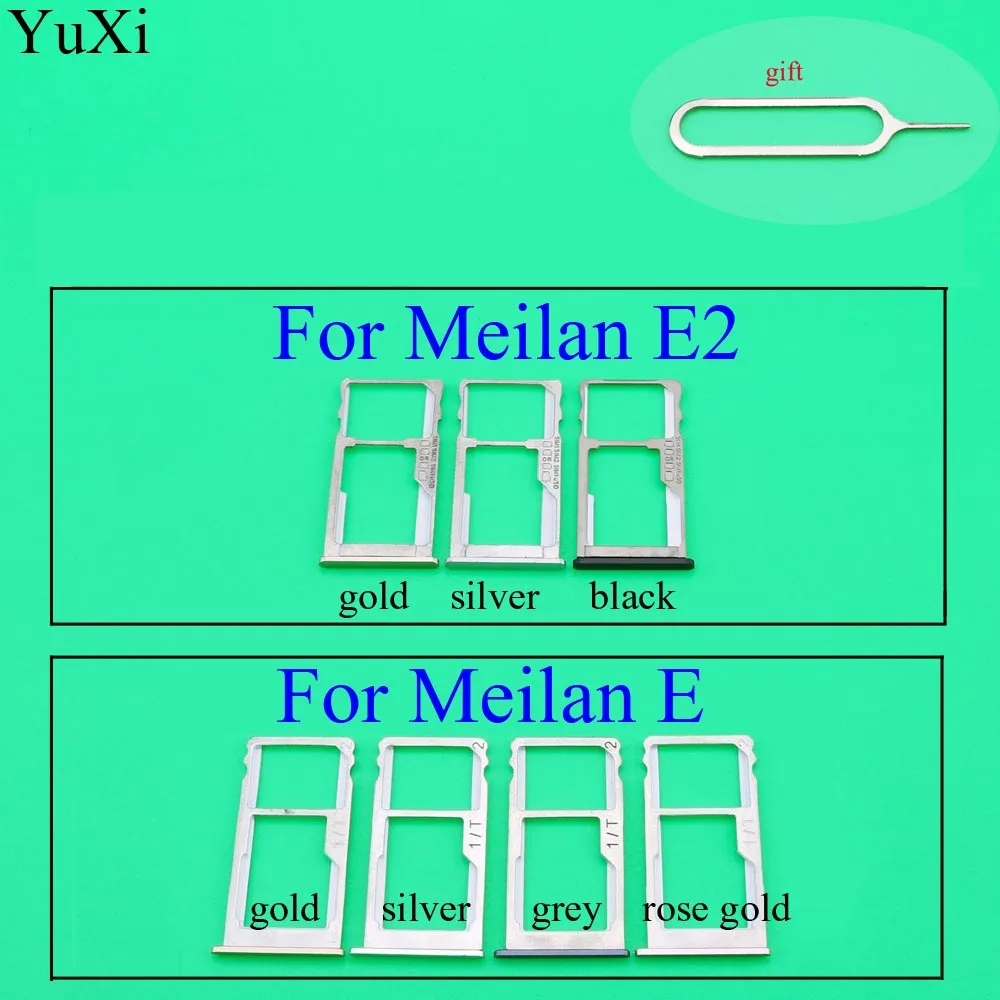 

Новый слот для SIM-карты YuXi для MEIZU Meilan E 5,5 дюйма E2, запасные части
