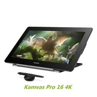 huion pen display monitor kamvas pro 16 4k uhd screen ag glass 120 srgb painting graphic pen tablet for drawing android support