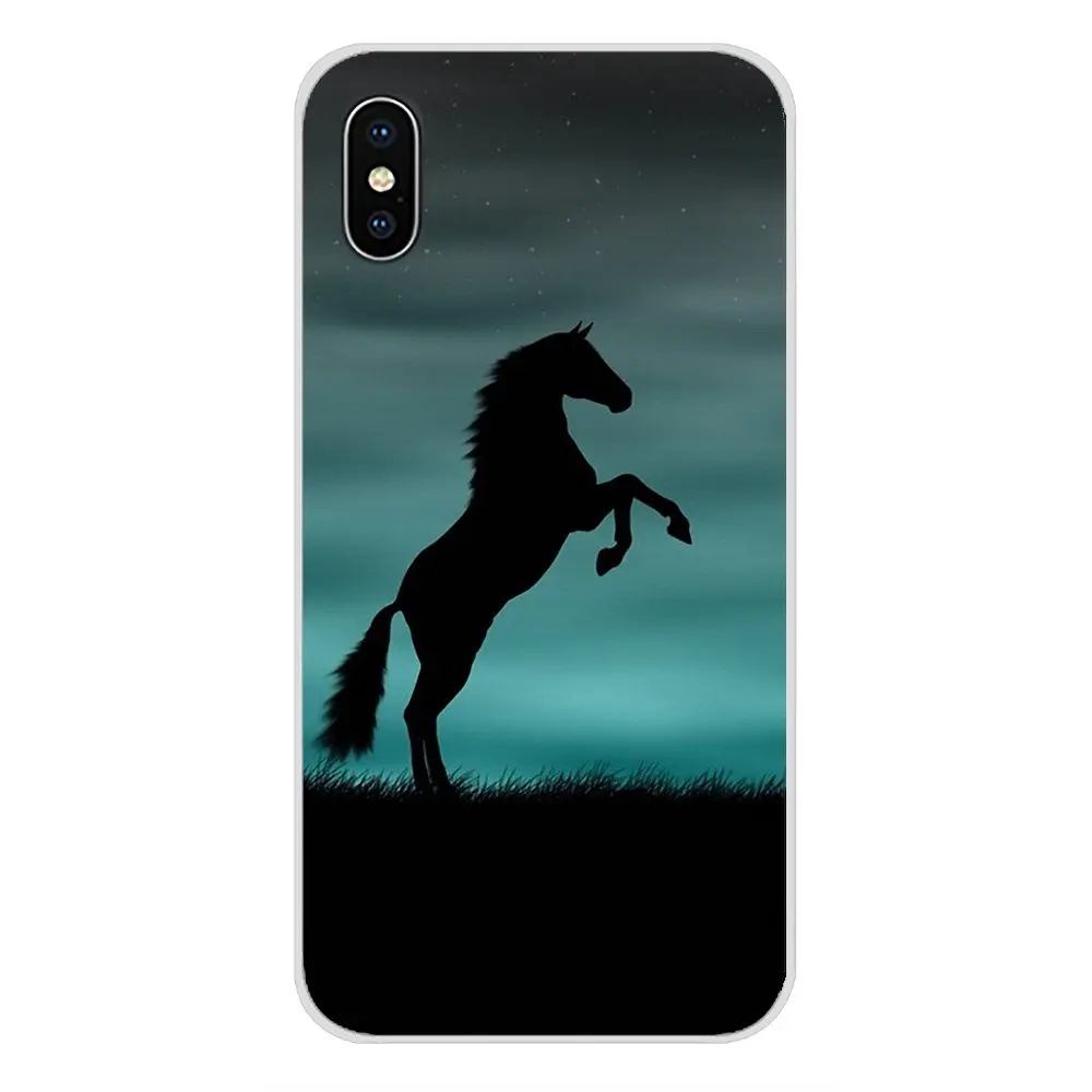 Фредерик большая красота Лошадь мягкий прозрачный чехол для Apple iPhone X XR XS 11pro MAX 4S 5C