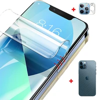 3in1 screen protectors for apple iphone 13 pro max soft hidrogel glass iphone 13 mini hydrogel film for iphone13 i phone 13 pro