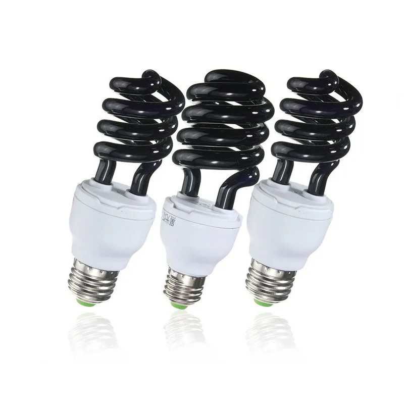 

15/20/36W E27 UV Light Spiral Enegy Saving Ultraviolet Fluorescent Black Light CFL Bulb Violet Lamps 220V Support Dropshipping