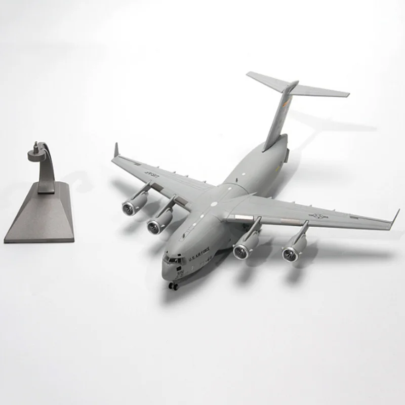 Американский 1/200 масштабный грузовой самолет ВМС США военный C-17 транспортный