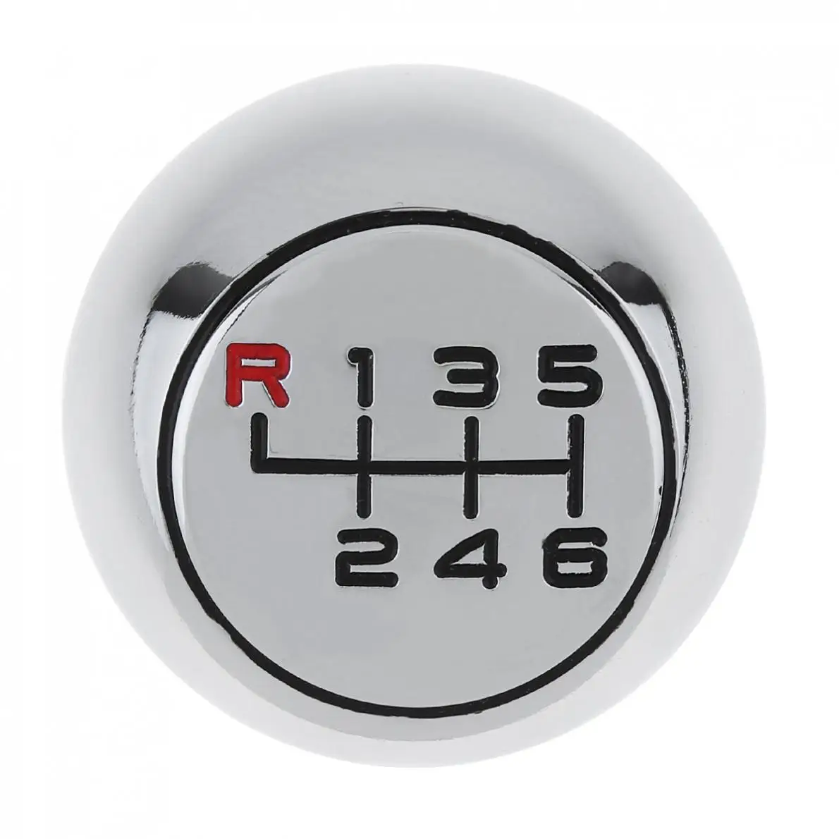 6 Speed ABS+ Metal Car Manual Gear Shift Handball Knob Accessories Fit for Peugeot 106/206/207/306 / 307 407 408 508 | Автомобили и