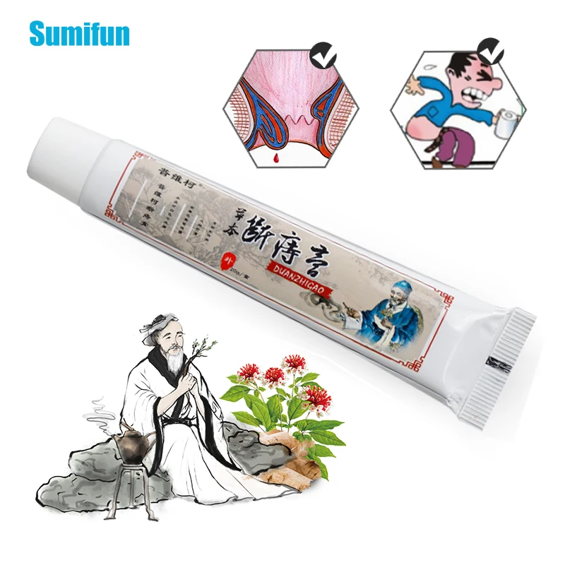 1 шт. крем от геморроя натуральный травяной анти смешанные внешняя внутренняя