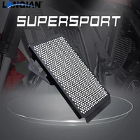 motorcycle oil cooler guard cover for ducati supersport s supersport 939 s 2017 2018 2019 2020 supersport 950 s 2021 accessories