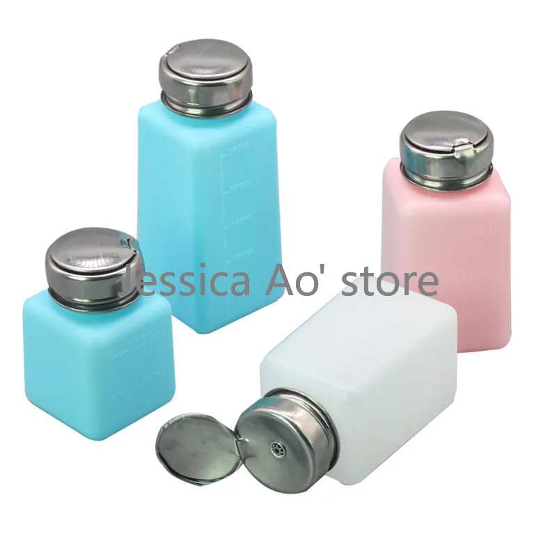 4oz 6oz 8oz Small Empty Industrial Alcohol Bottle with Pump 