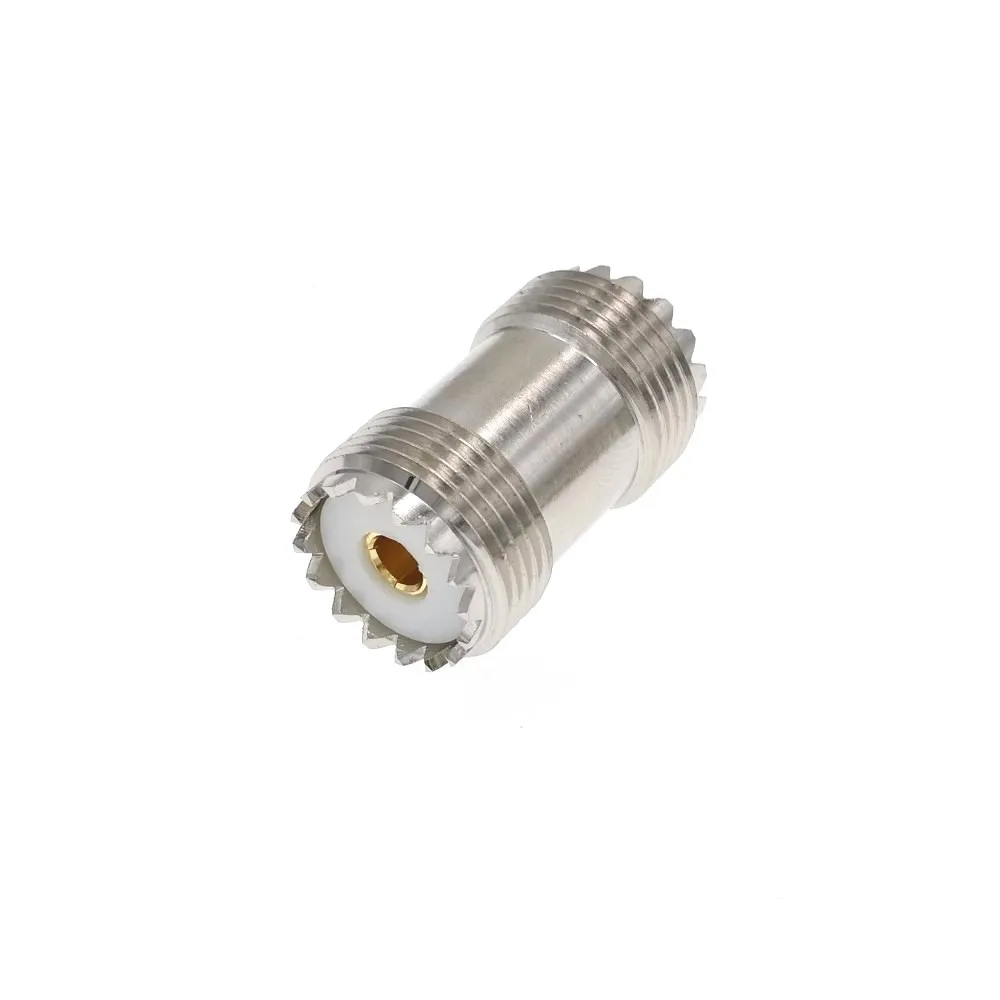 PL 259 UHF Женский коаксиальный кабель адаптер S0 239 двойной разъем 1 шт.|connector adapter|connector