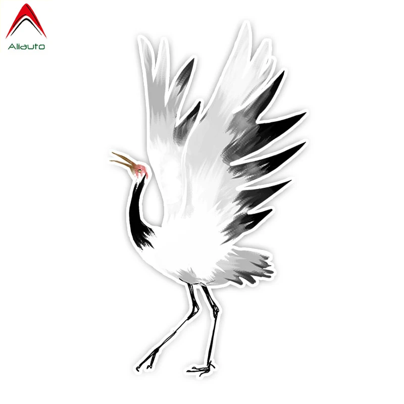 Aliauto индивидуальная Автомобильная наклейка с красными коронами и крыльями