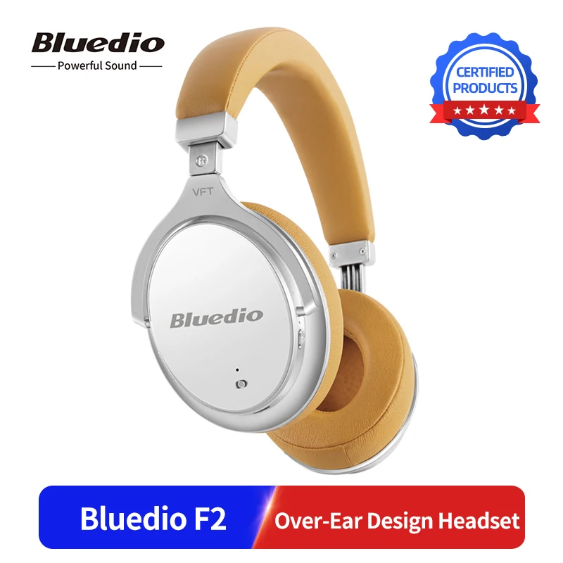 Оригинальный Новый Bluedio F2 активное шумоподавление беспроводные Bluetooth наушники