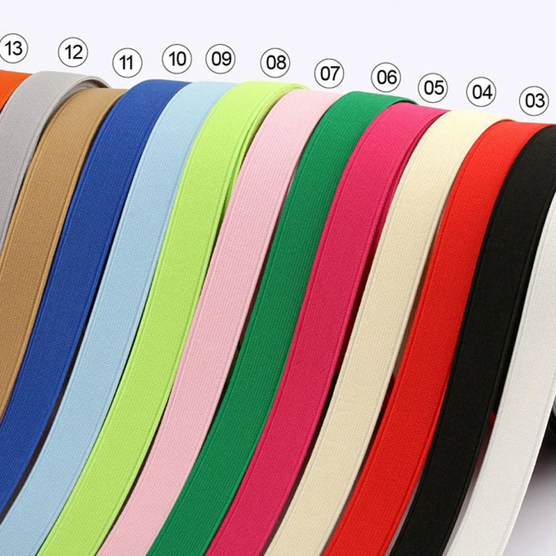 10 ярдов нейлоновая швейная эластичная лента мягкая кожа резинки нижнее белье