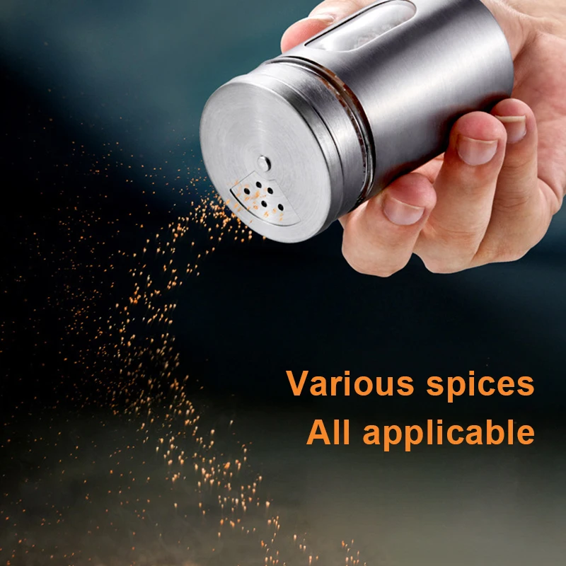 Нержавеющая сталь контейнеры для приправ Стекло распространение Бутылка