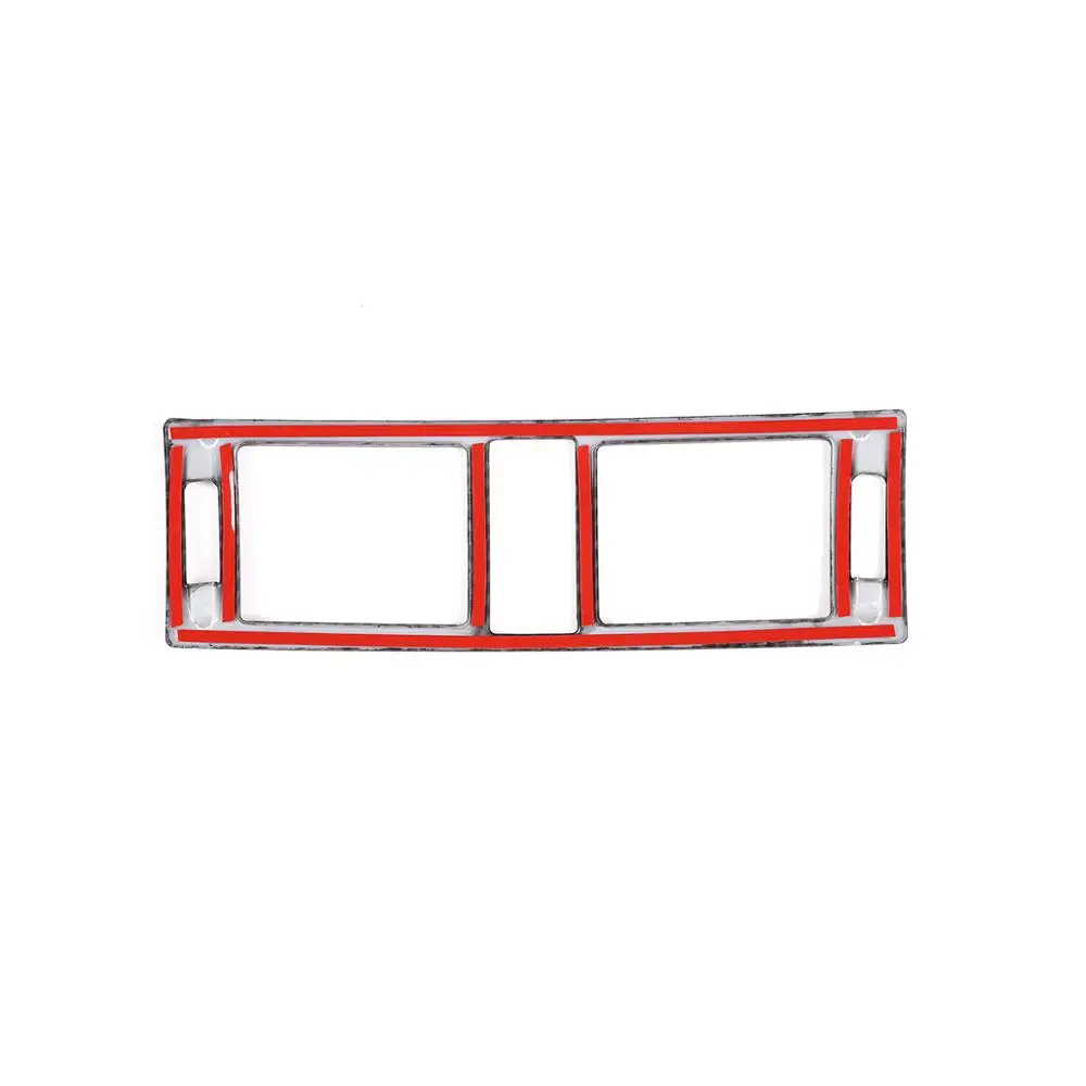 

Car Modification Interior Center Air Conditioning AC Vent Outlet Cover Frame Trim Sticker For Mercedes Benz C Class W204 07-2013