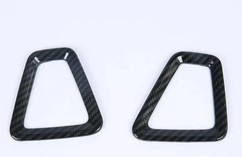 Роскошный 1 шт. углеродное волокно ABS хром автомобильный Кондиционер на выходе