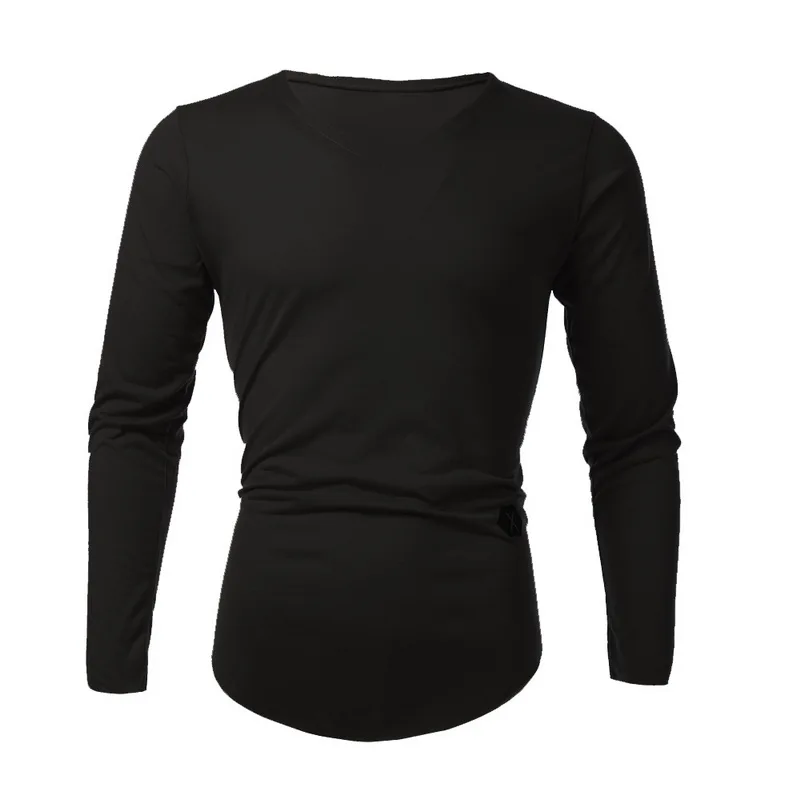 MJARTORIA 2019 Новинка Высокое качество осень зима мужская теплая термо Футболка с