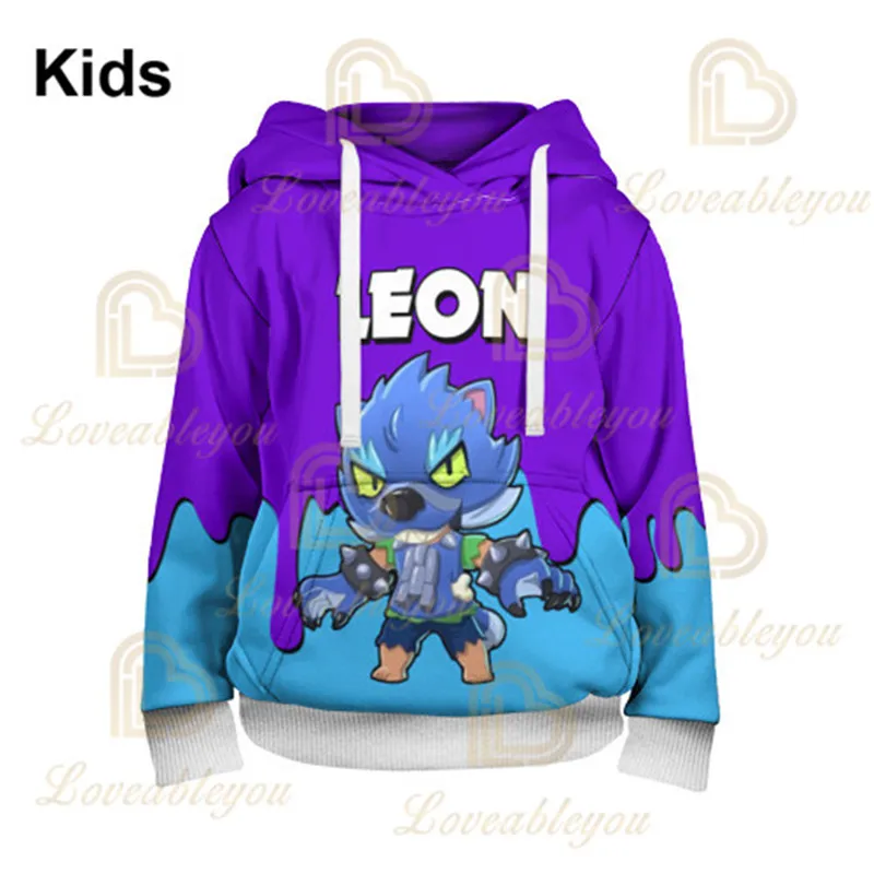 

Sweatshirt Brawers 2022 Shooter Bea and Star,Kids Tops Girls Boys Clothes Harajuku Jacket Children Crow and Stars,3d Hoodie