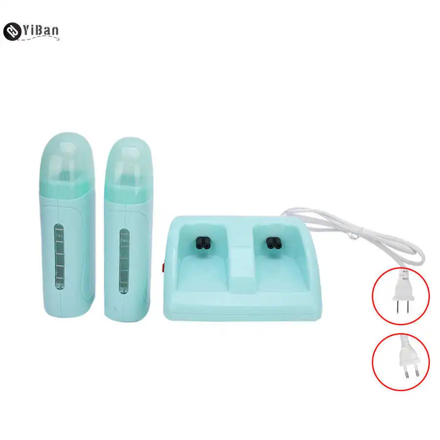 

Epilator Hair Removal Wax Heater Warmer Professional Double Wax Heaters Hair Removal Wax Machine Face Armprit Depilatory Device