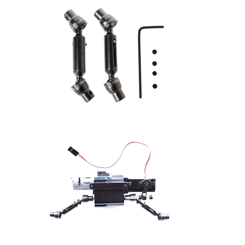 

Front Rear Drive Shaft for 1/16 WPL B36 B16 C1 C14 C24 B24 Henglong & Gearbox OP Fitting 2 Speed Transmission Shaft